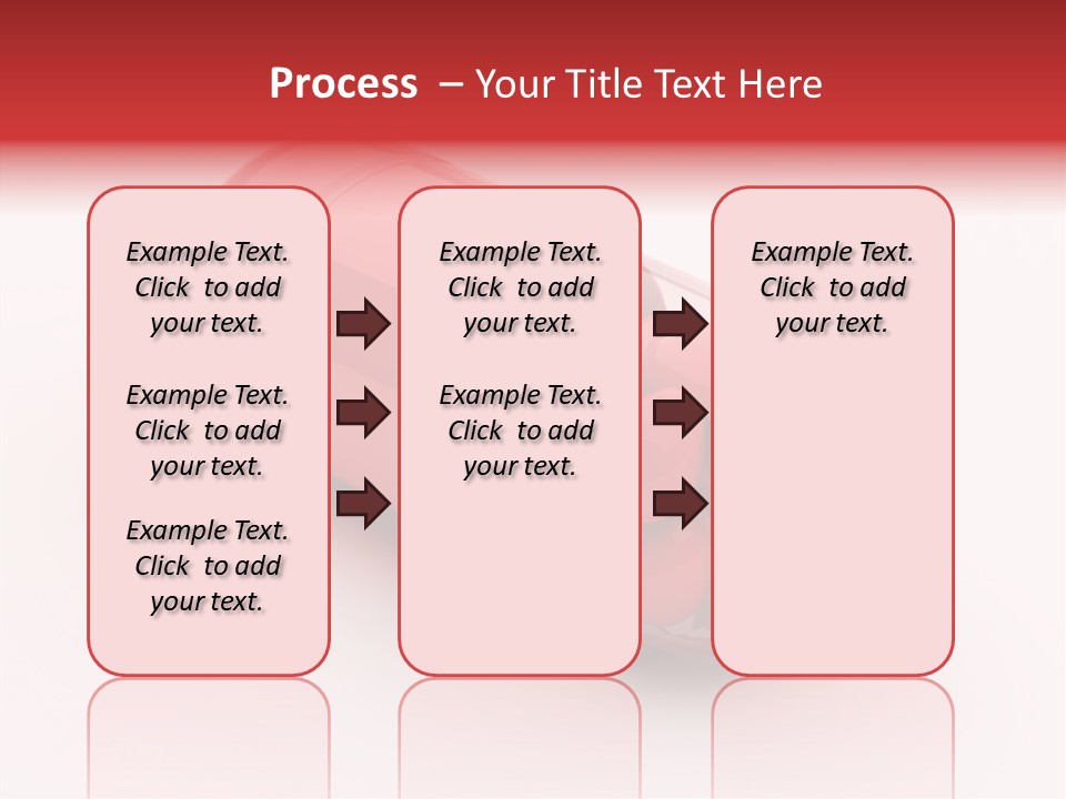 Reflection Transparent Surrealism PowerPoint Template