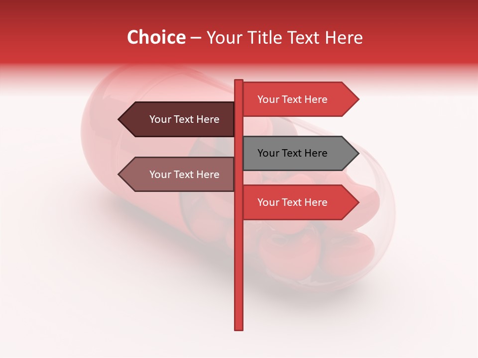 Reflection Transparent Surrealism PowerPoint Template