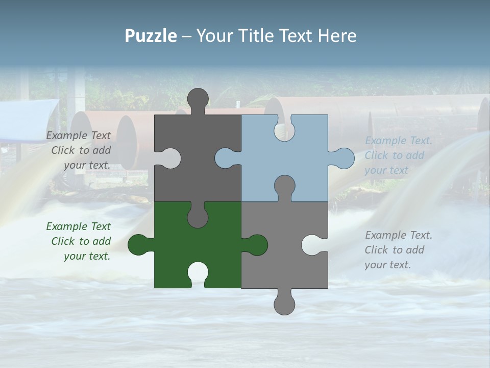 Group White Nature PowerPoint Template