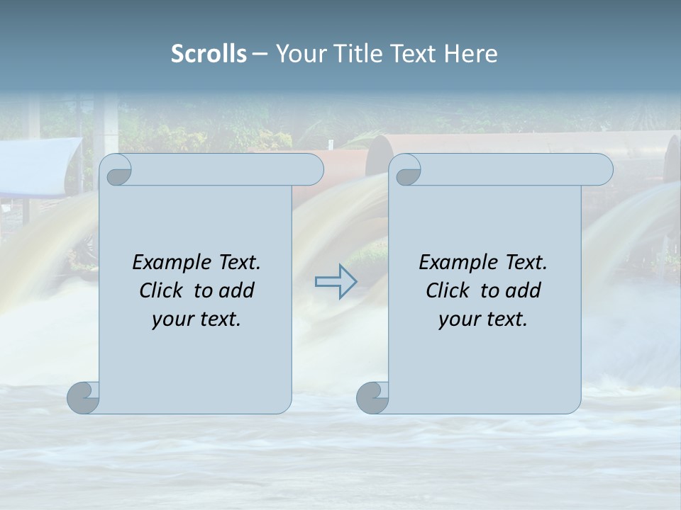 Group White Nature PowerPoint Template