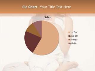 Adorable Mother Yoga PowerPoint Template