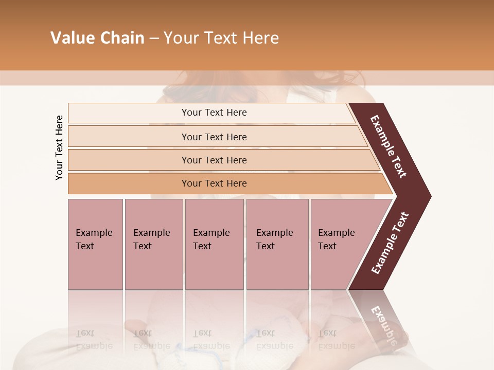 Adorable Mother Yoga PowerPoint Template