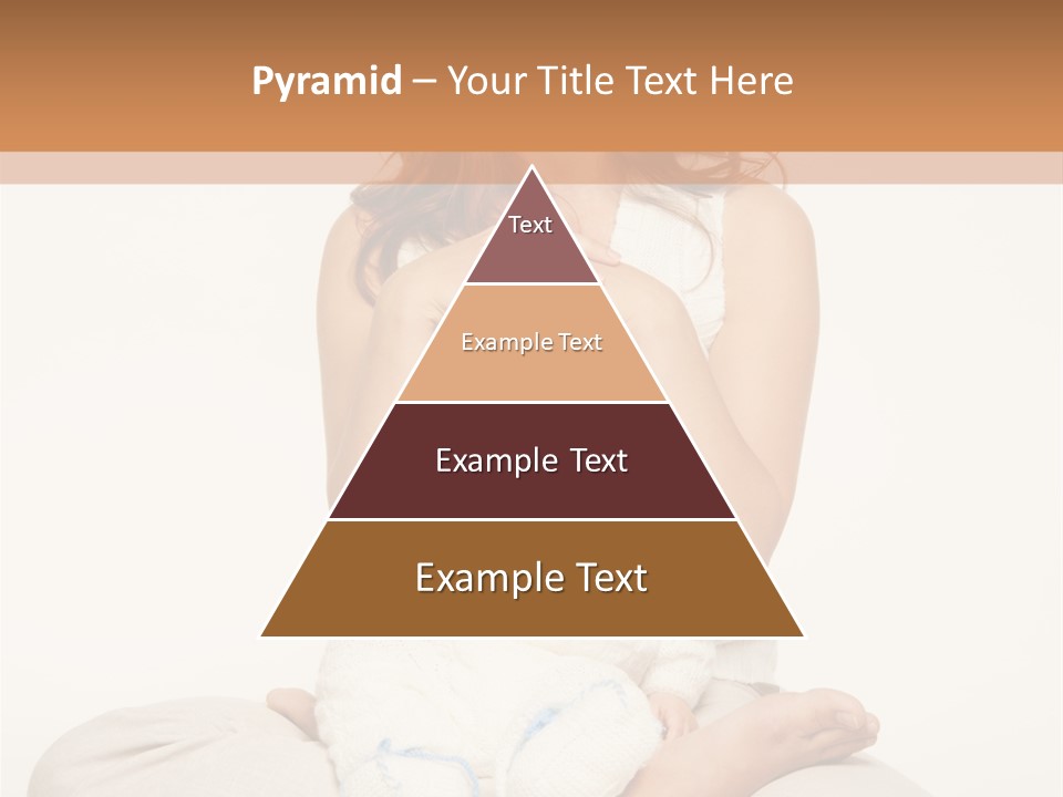 Adorable Mother Yoga PowerPoint Template