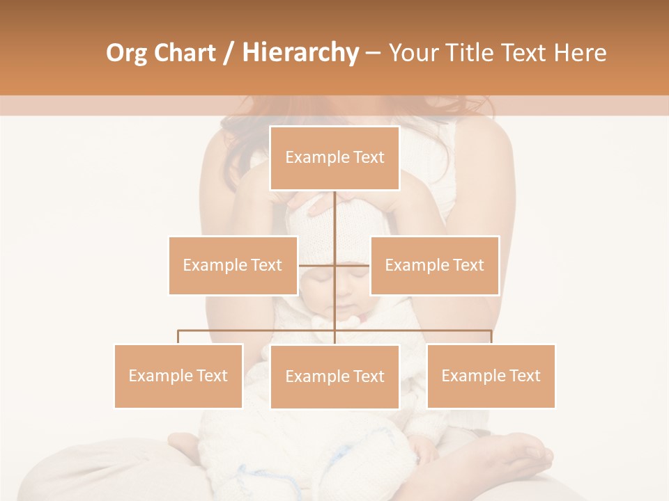 Adorable Mother Yoga PowerPoint Template