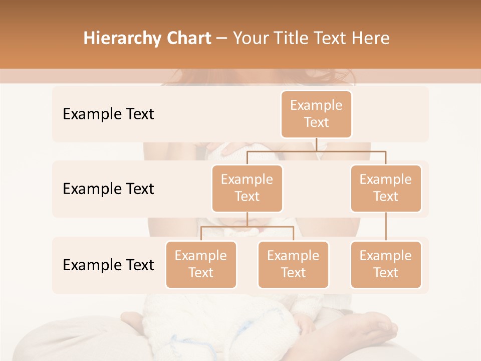 Adorable Mother Yoga PowerPoint Template