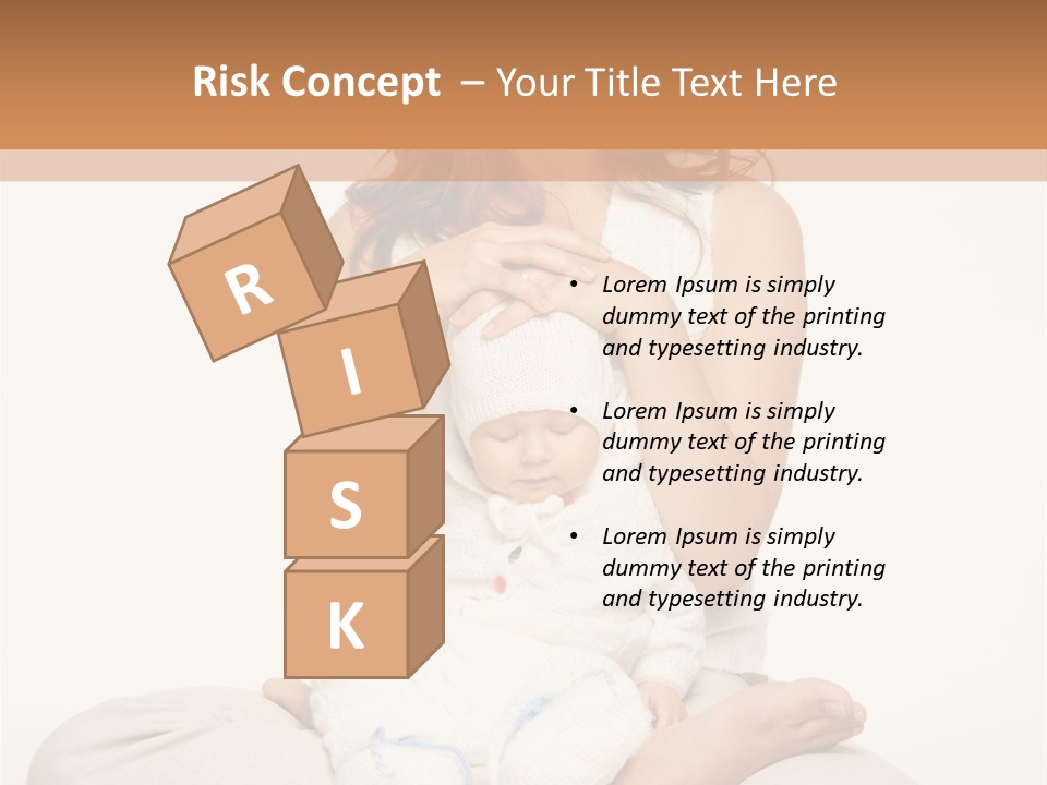 Adorable Mother Yoga PowerPoint Template