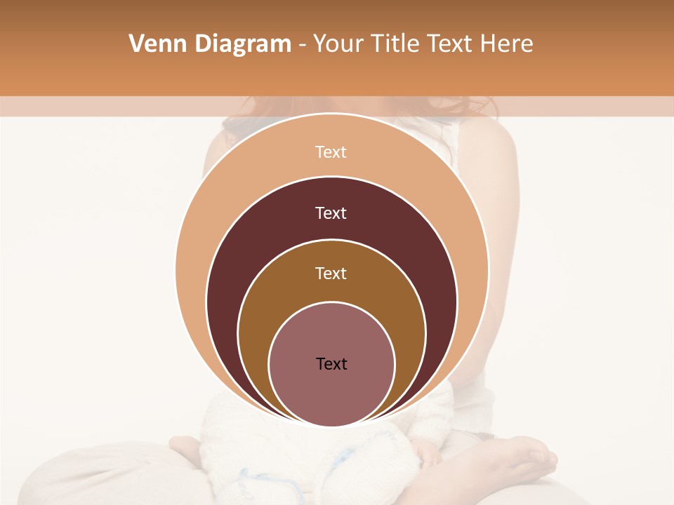 Adorable Mother Yoga PowerPoint Template