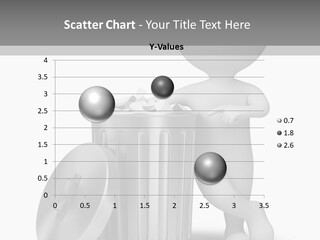 Utilize Garbage Basket PowerPoint Template