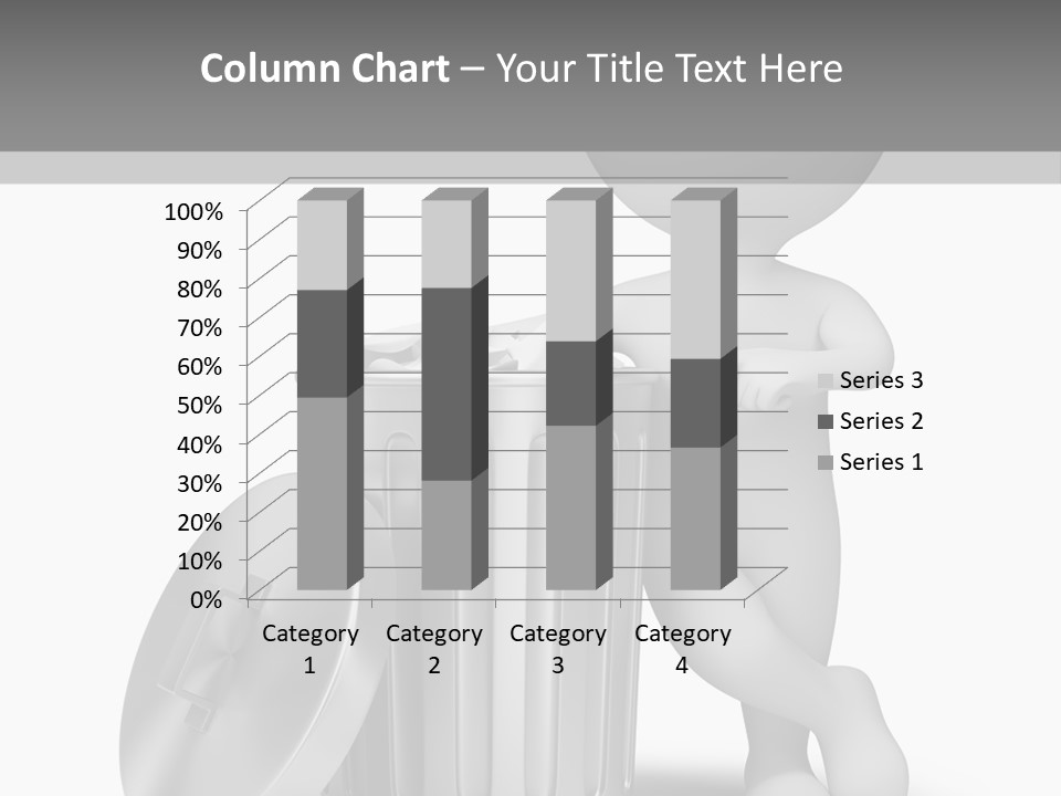 Utilize Garbage Basket PowerPoint Template