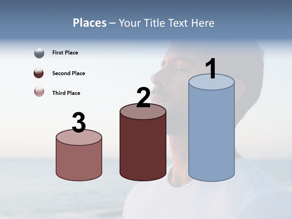 Tranquility Ocean Beach PowerPoint Template