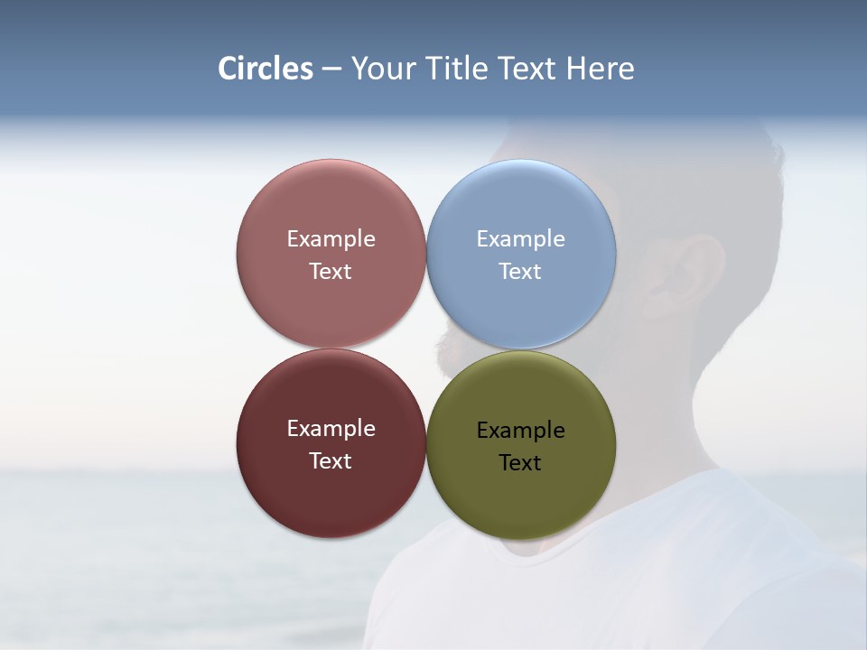 Tranquility Ocean Beach PowerPoint Template