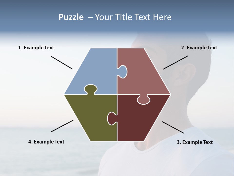 Tranquility Ocean Beach PowerPoint Template