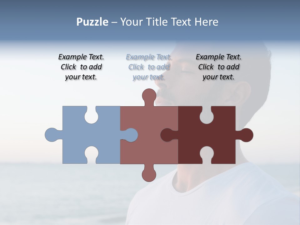 Tranquility Ocean Beach PowerPoint Template