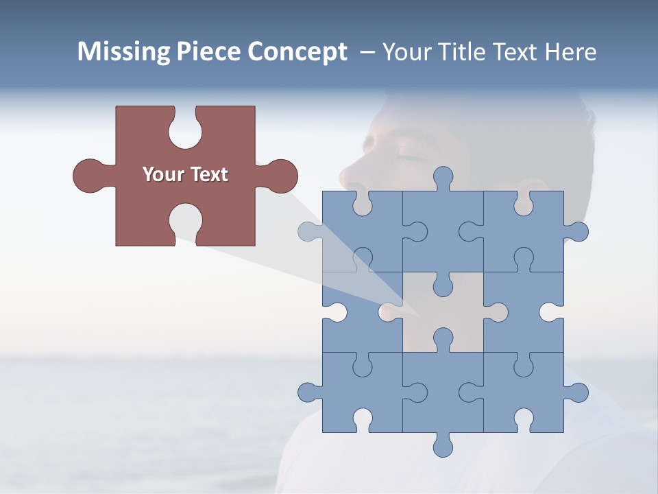 Tranquility Ocean Beach PowerPoint Template