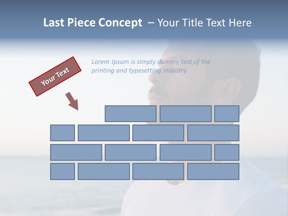 Tranquility Ocean Beach PowerPoint Template