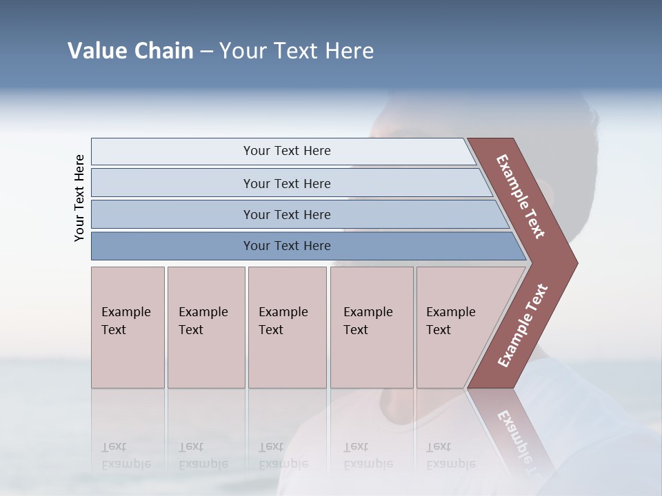 Tranquility Ocean Beach PowerPoint Template
