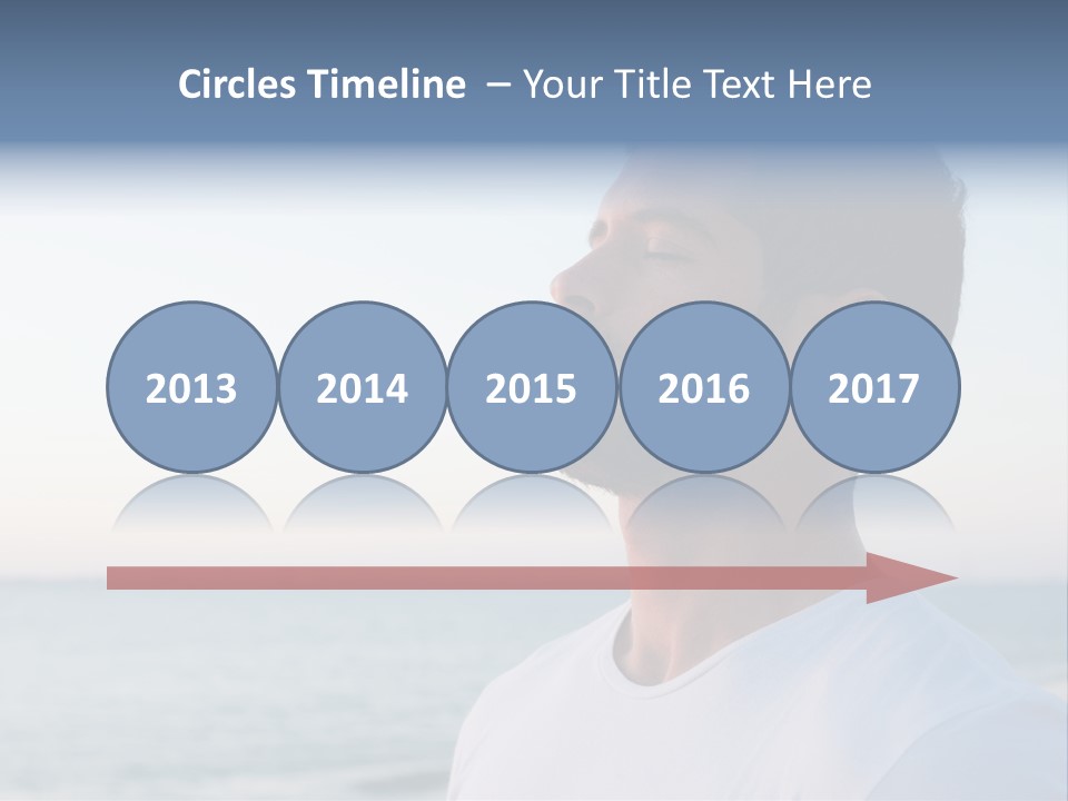 Tranquility Ocean Beach PowerPoint Template