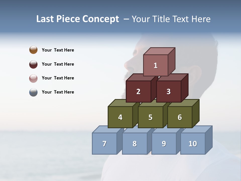 Tranquility Ocean Beach PowerPoint Template