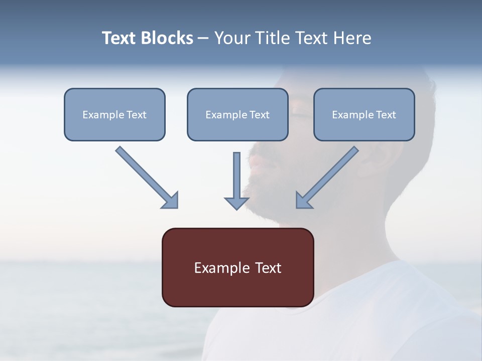 Tranquility Ocean Beach PowerPoint Template