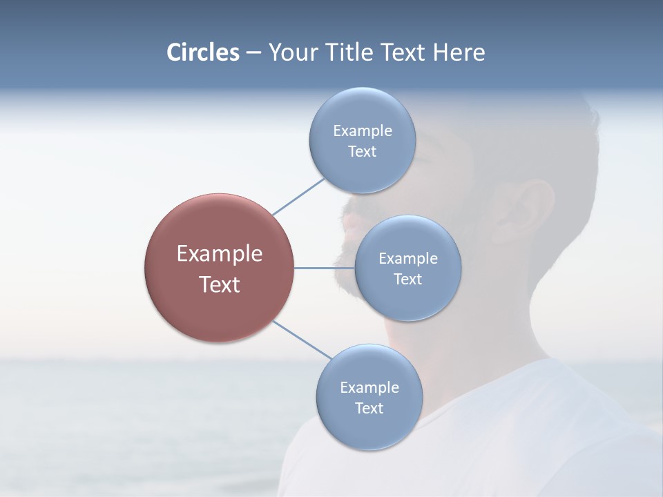 Tranquility Ocean Beach PowerPoint Template