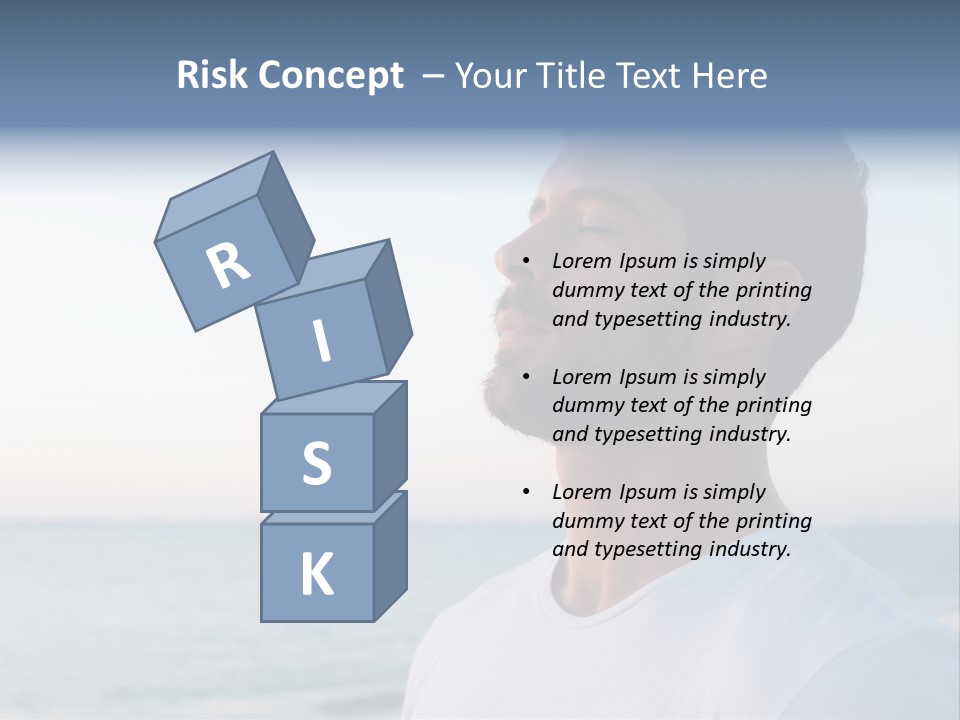 Tranquility Ocean Beach PowerPoint Template