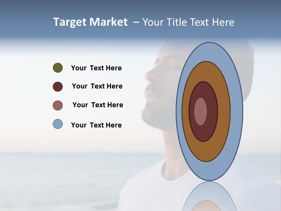 Tranquility Ocean Beach PowerPoint Template