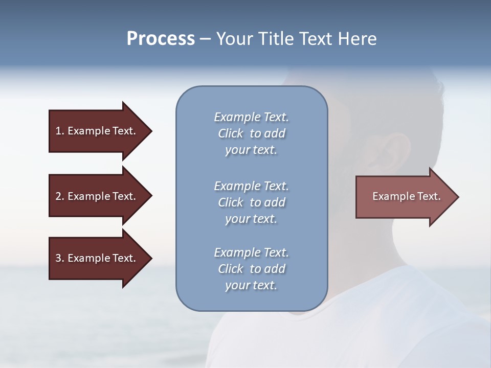 Tranquility Ocean Beach PowerPoint Template
