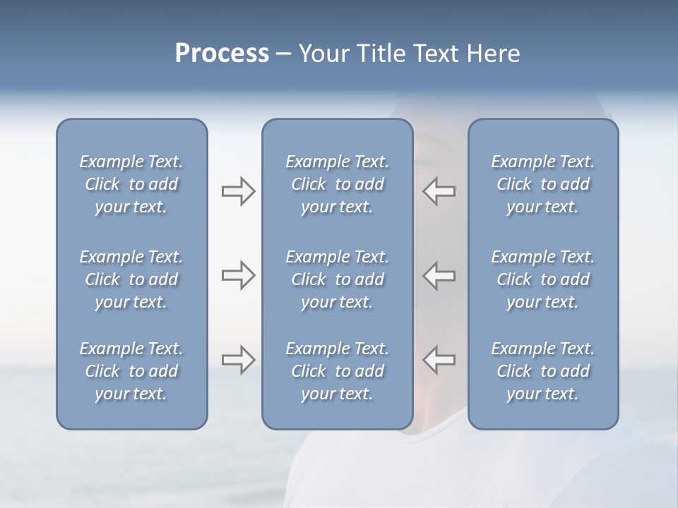 Tranquility Ocean Beach PowerPoint Template