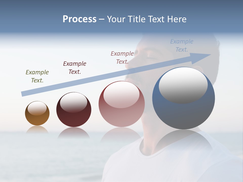 Tranquility Ocean Beach PowerPoint Template
