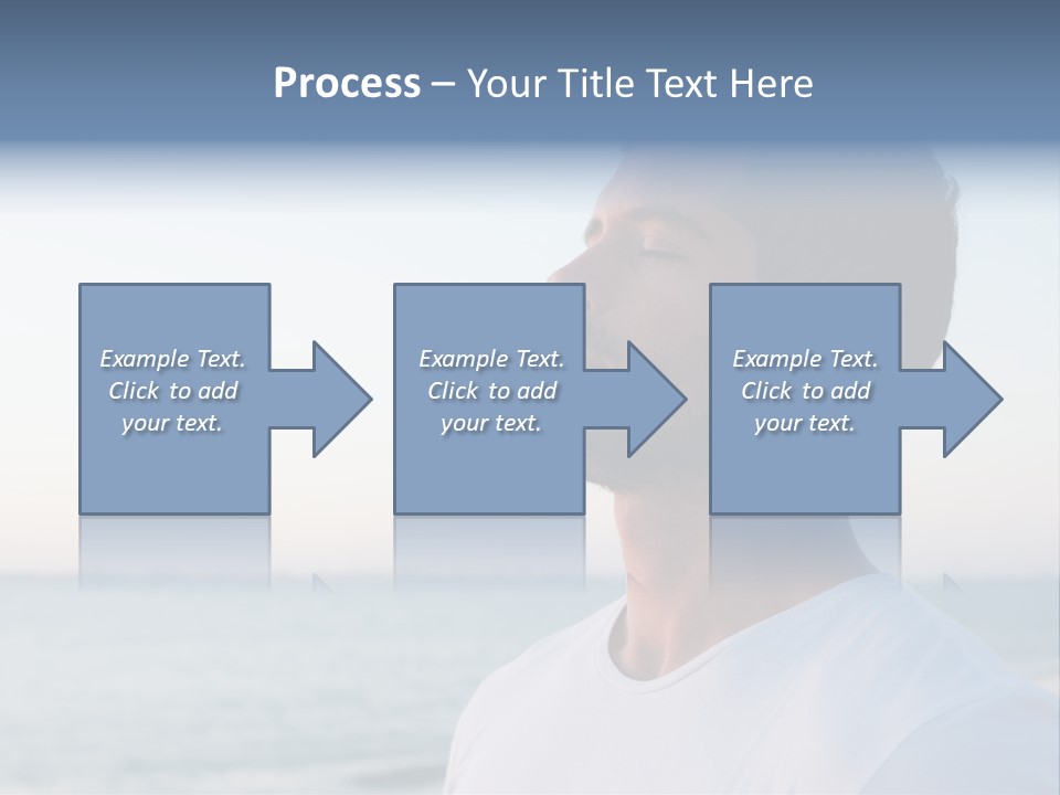Tranquility Ocean Beach PowerPoint Template