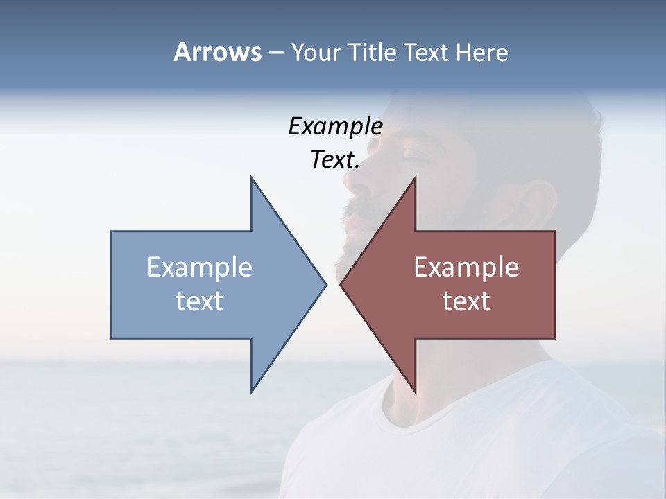 Tranquility Ocean Beach PowerPoint Template