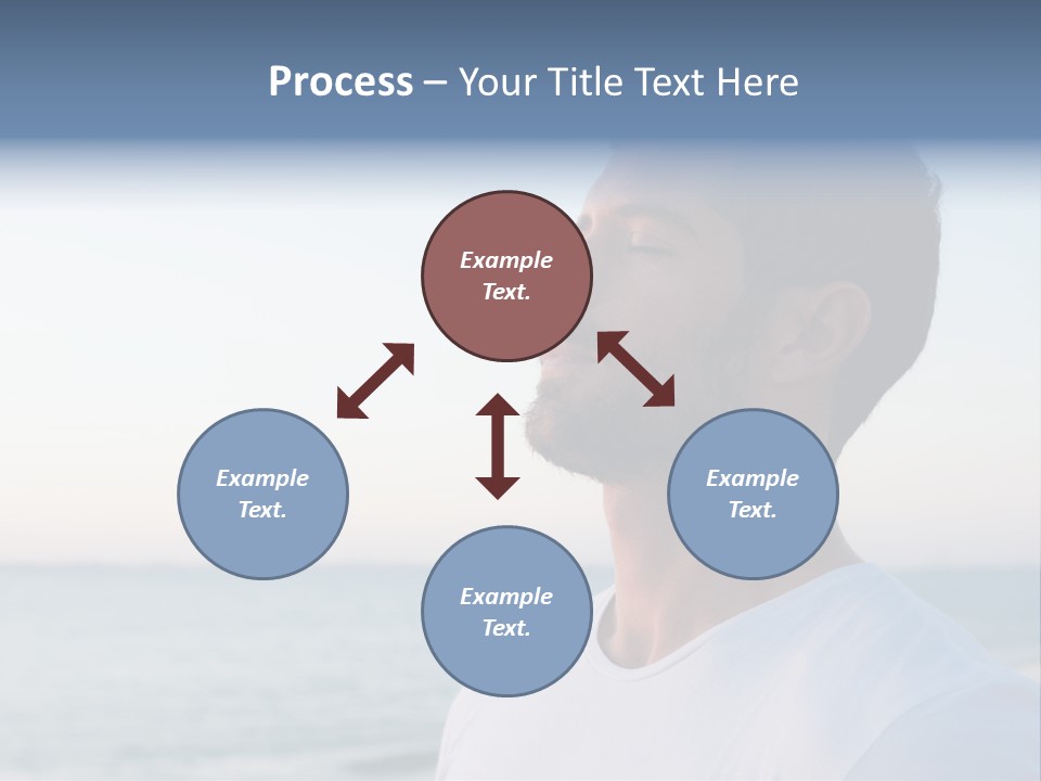 Tranquility Ocean Beach PowerPoint Template