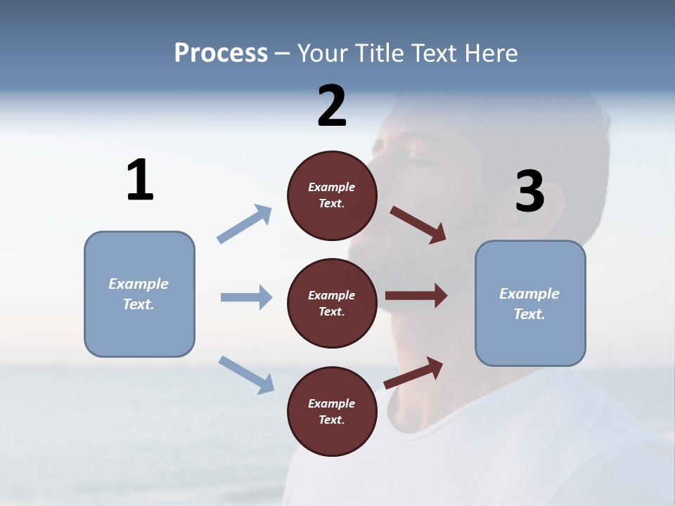 Tranquility Ocean Beach PowerPoint Template