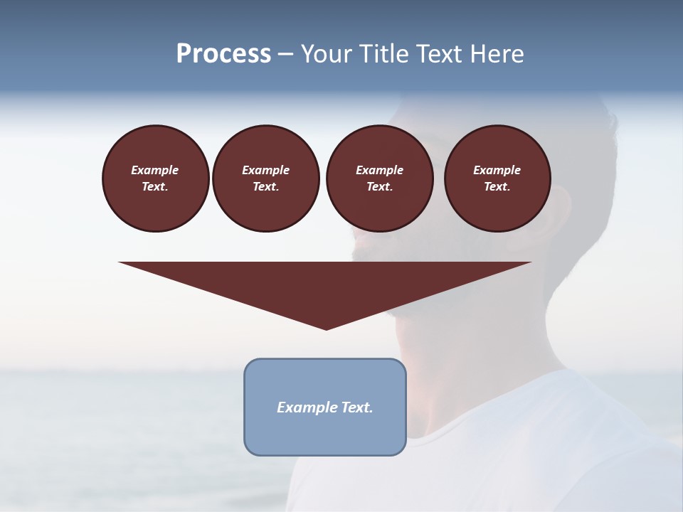 Tranquility Ocean Beach PowerPoint Template