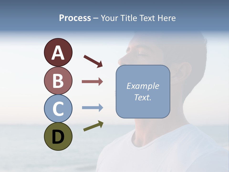 Tranquility Ocean Beach PowerPoint Template