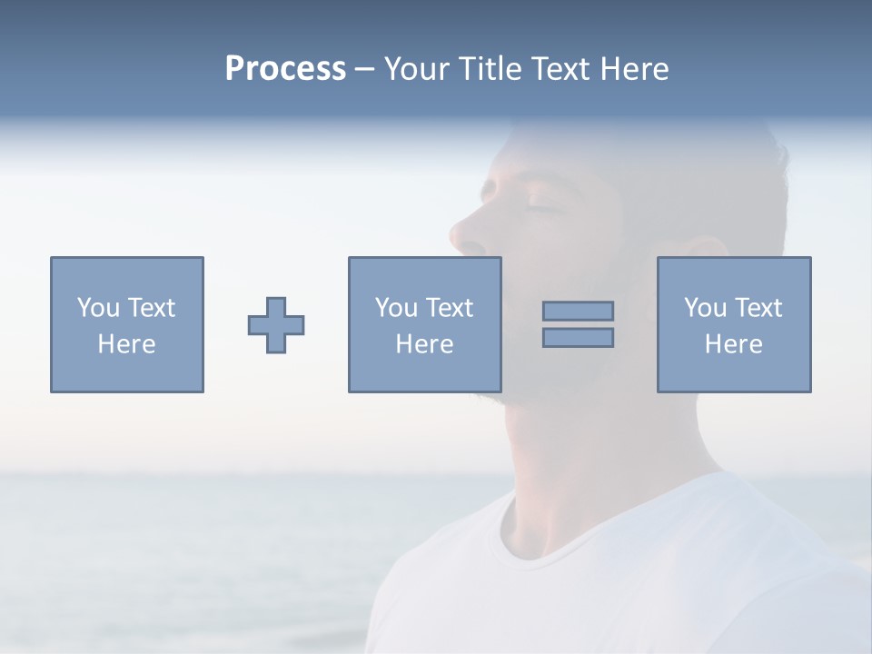 Tranquility Ocean Beach PowerPoint Template