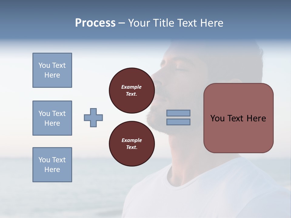 Tranquility Ocean Beach PowerPoint Template