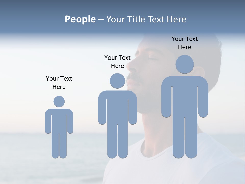 Tranquility Ocean Beach PowerPoint Template