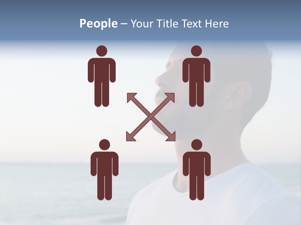 Tranquility Ocean Beach PowerPoint Template