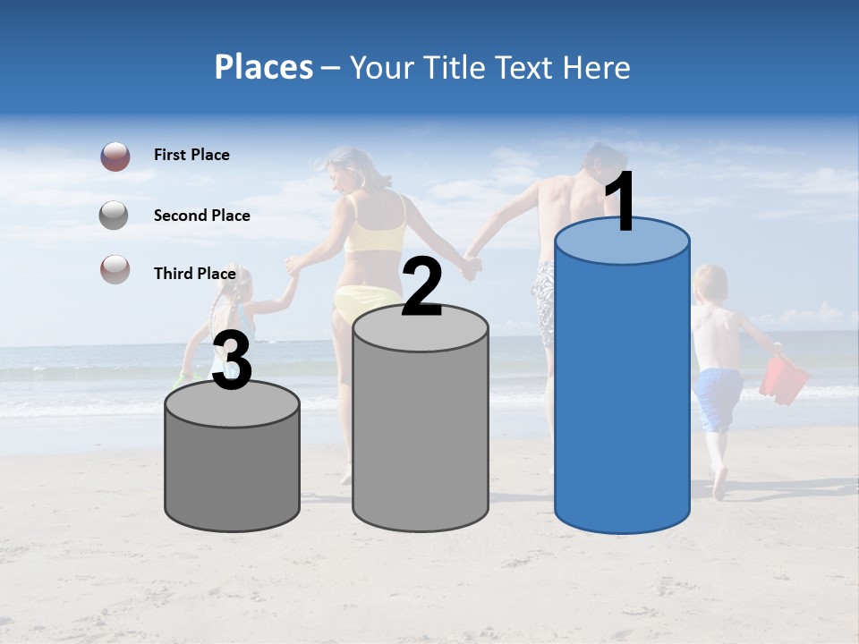 Woman People Man PowerPoint Template