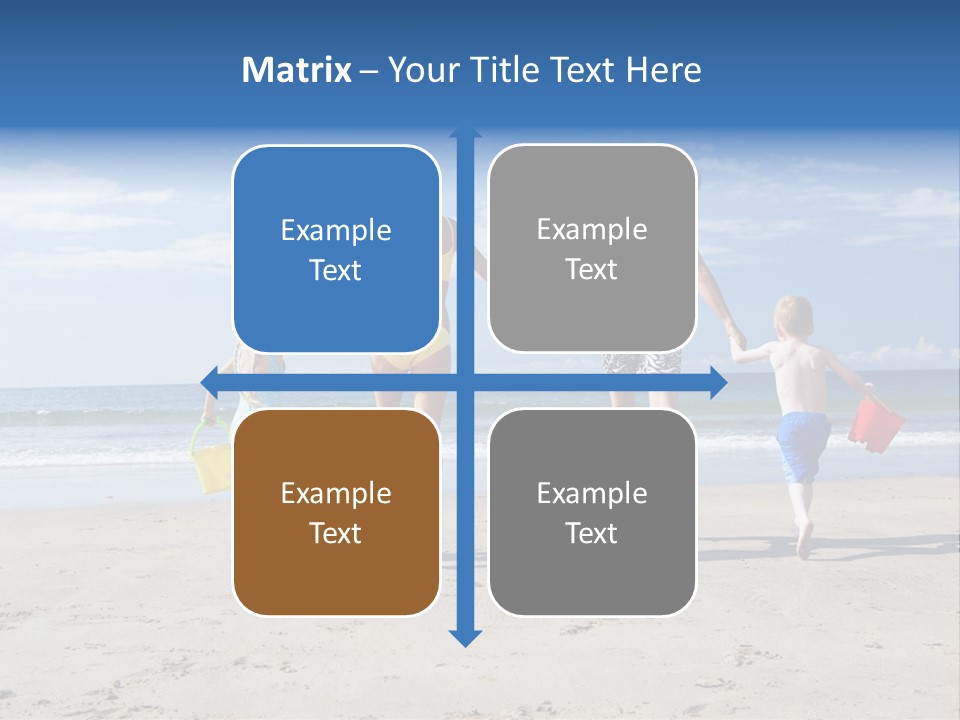 Woman People Man PowerPoint Template