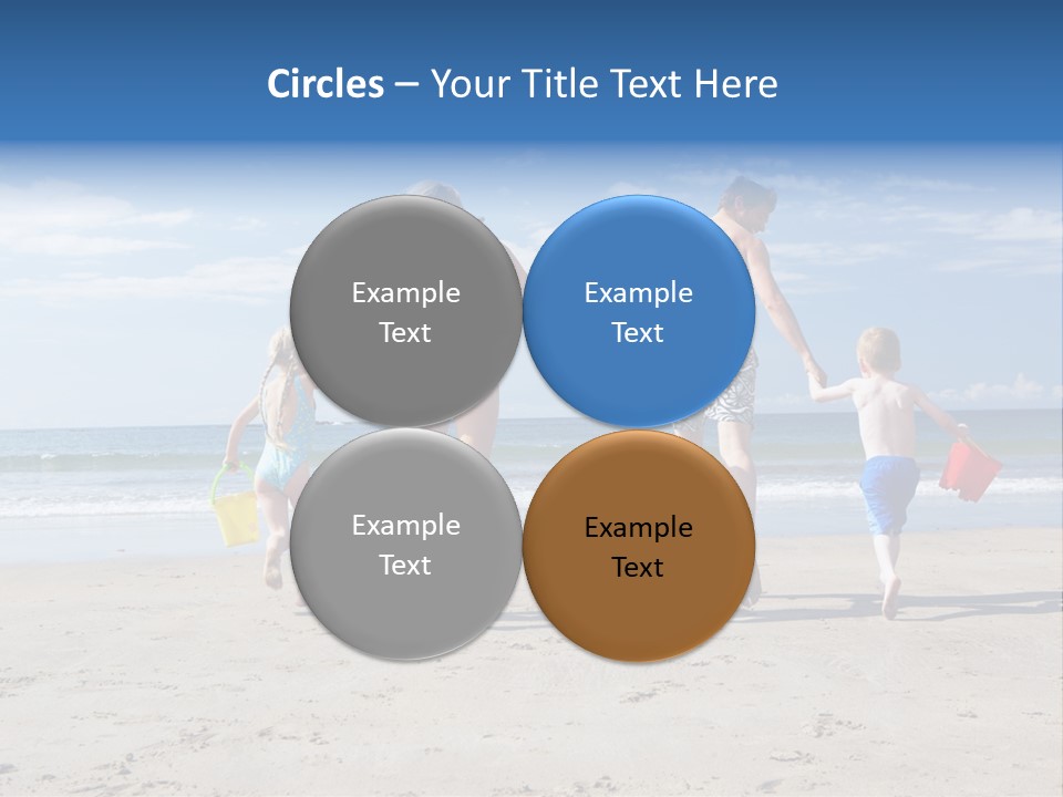 Woman People Man PowerPoint Template