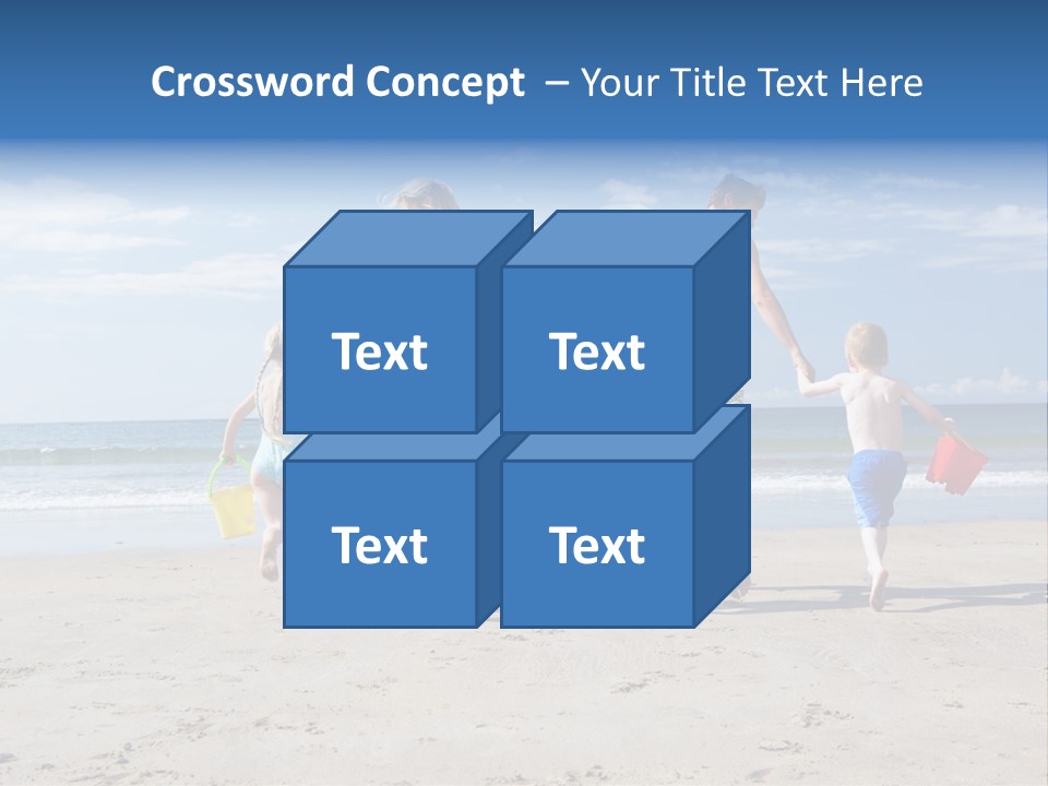 Woman People Man PowerPoint Template