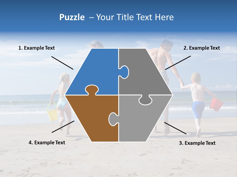 Woman People Man PowerPoint Template