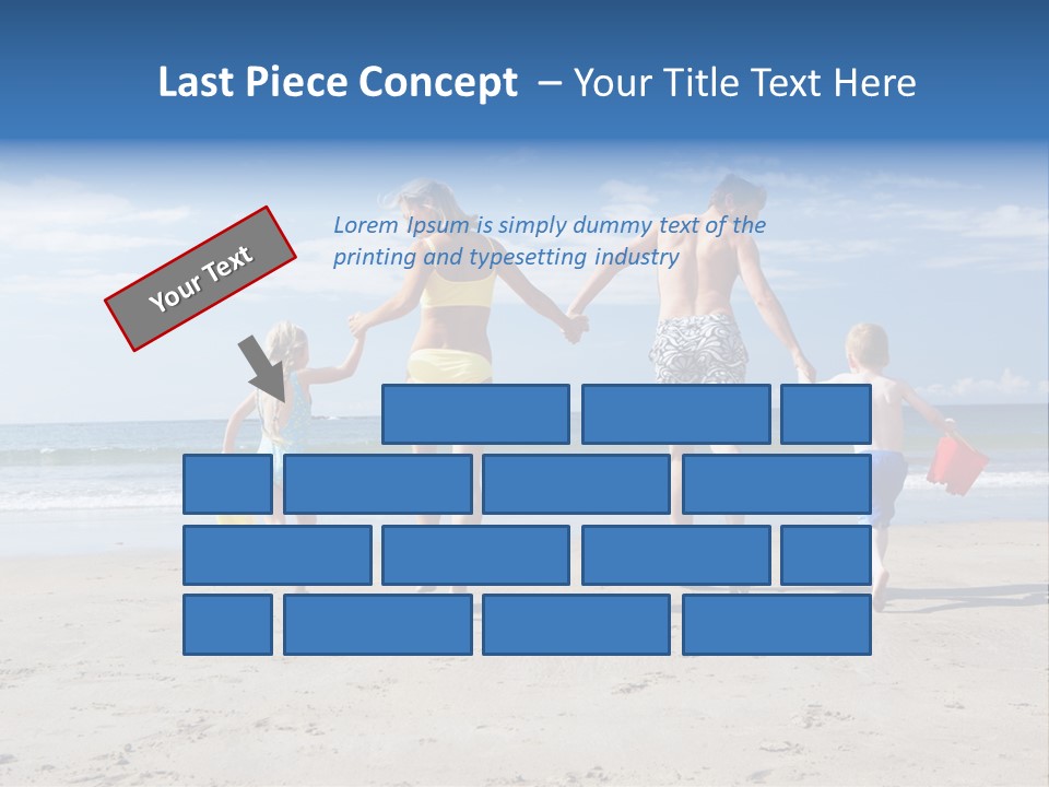 Woman People Man PowerPoint Template