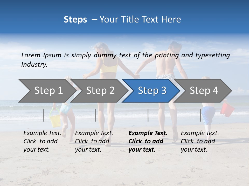 Woman People Man PowerPoint Template