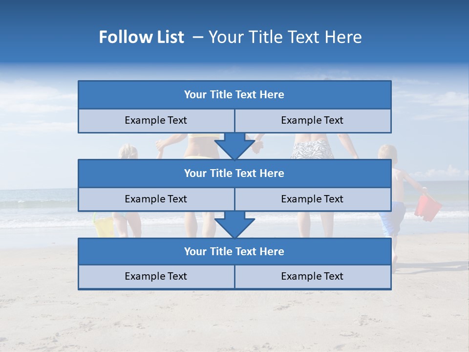 Woman People Man PowerPoint Template