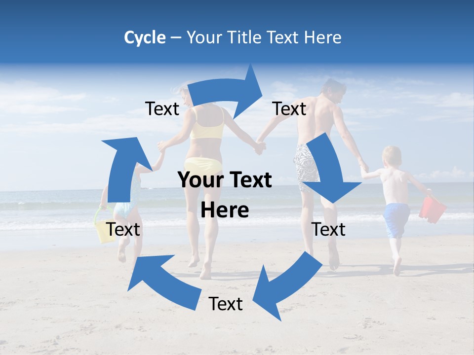 Woman People Man PowerPoint Template