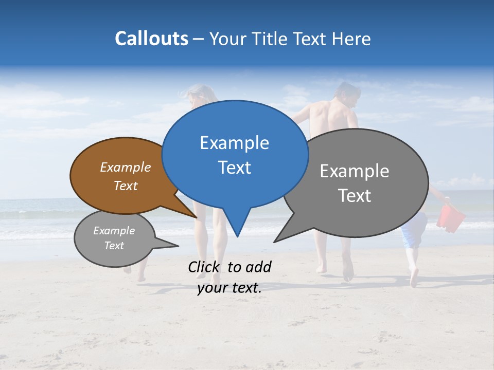 Woman People Man PowerPoint Template