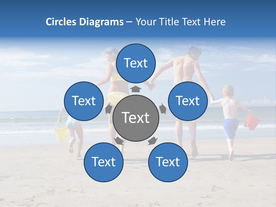 Woman People Man PowerPoint Template